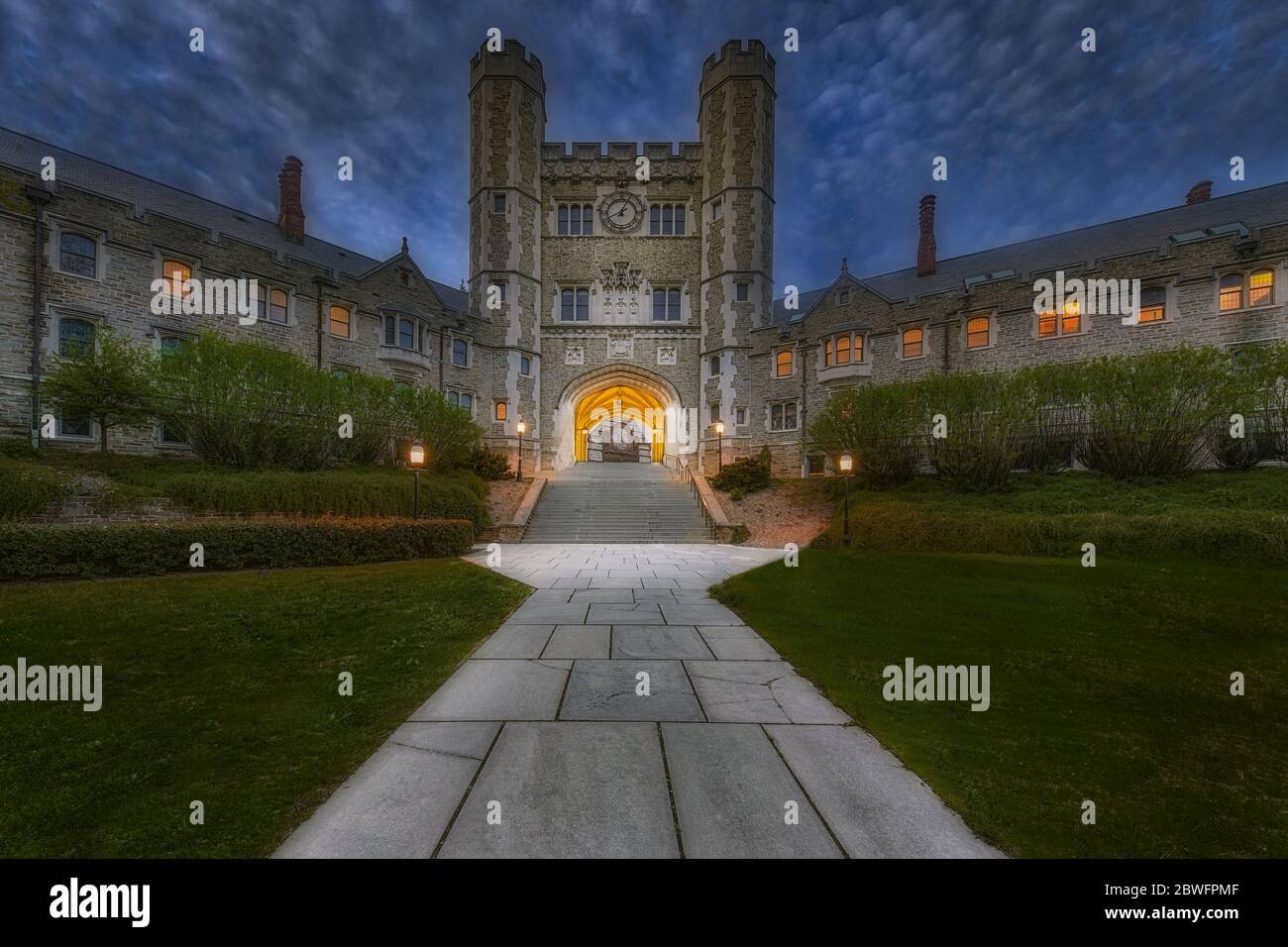 Blair Hall Princeton University Foto Stock