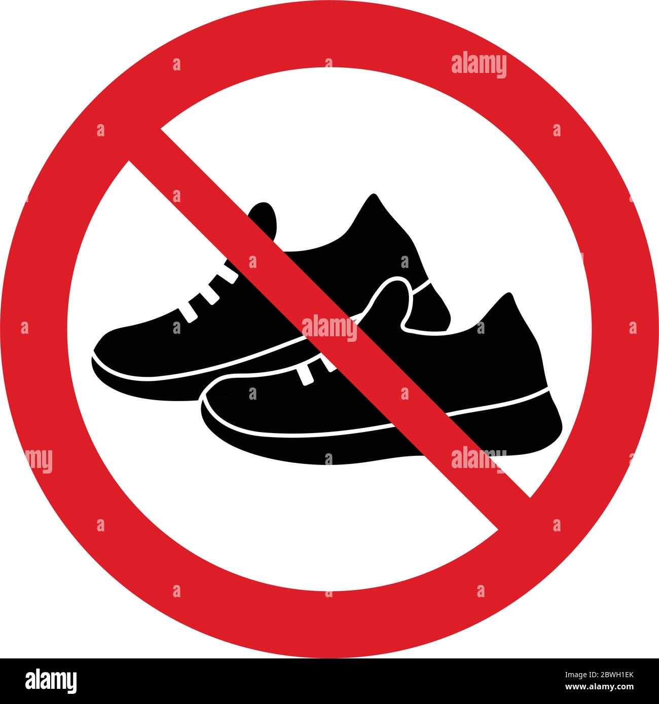 No shoes allowed immagini e fotografie stock ad alta risoluzione