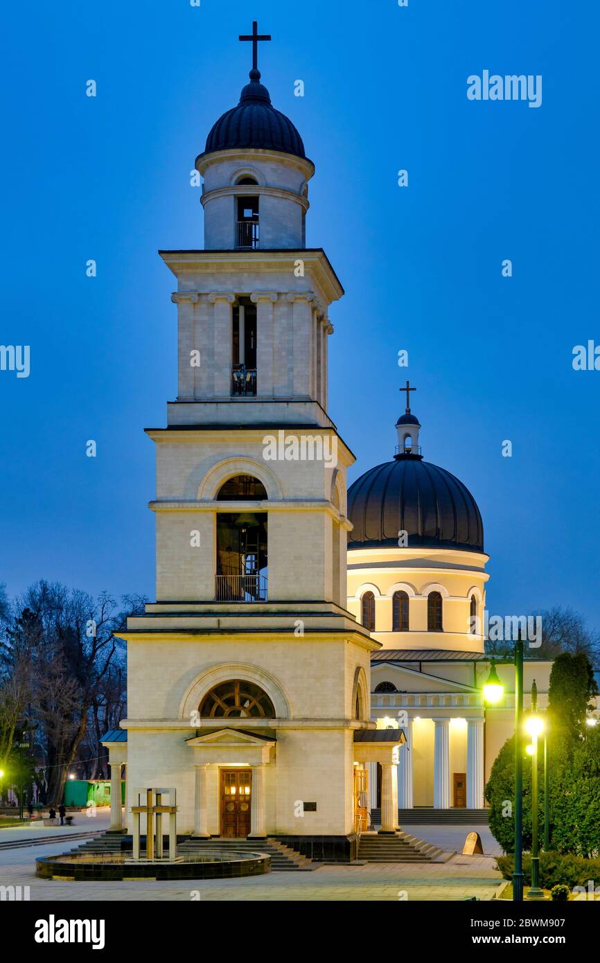 Cattedrale del Natale di Cristo, Chișinău, Moldavia Foto Stock