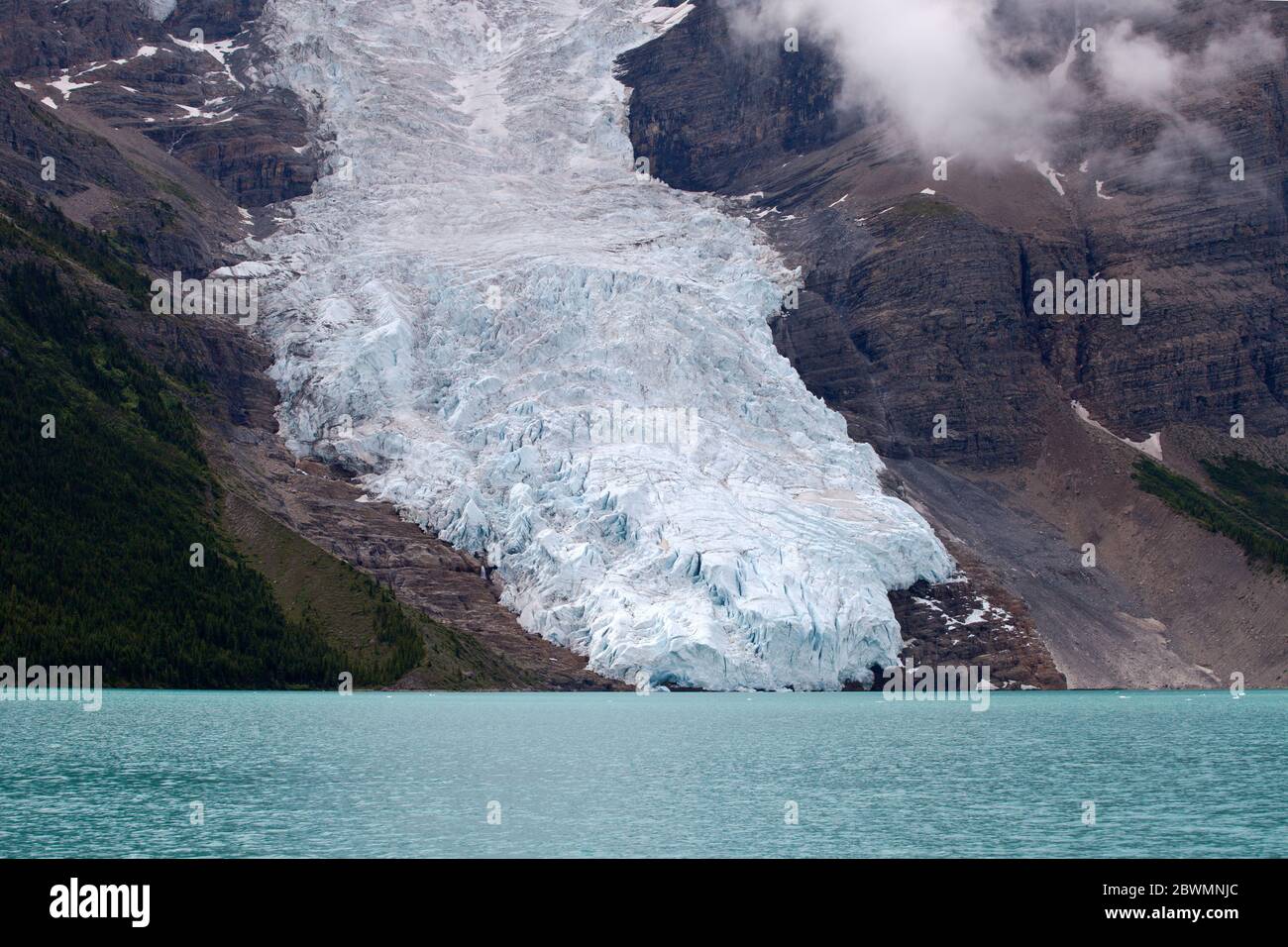 Ghiacciaio di Berg Foto Stock