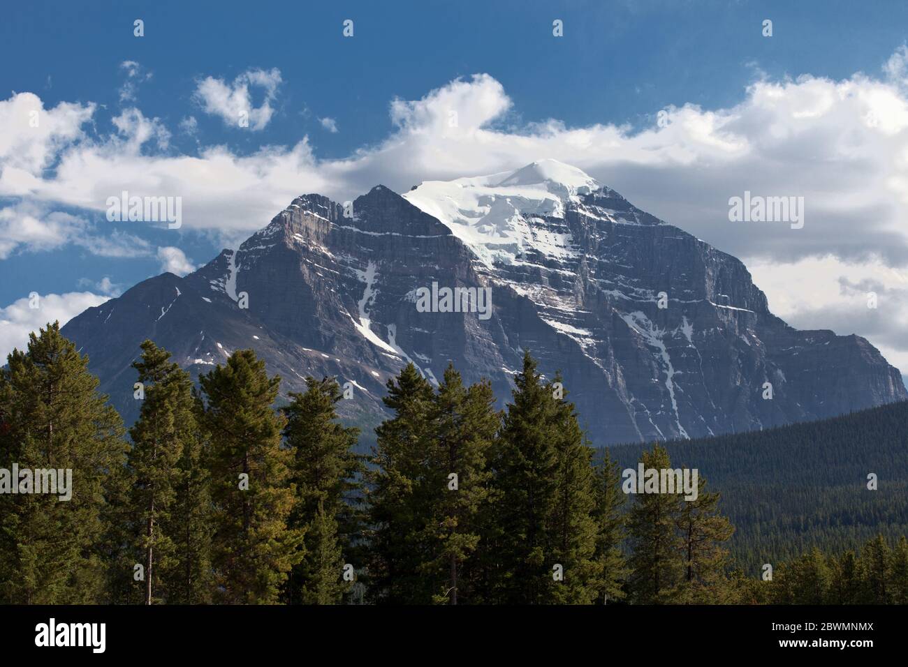 Mount Temple Foto Stock