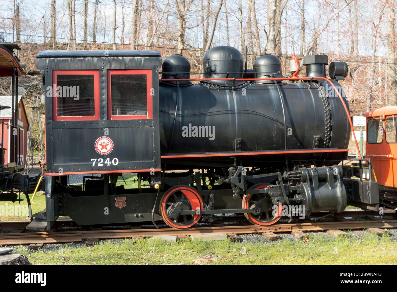 Museo ferroviario di Whippany Foto Stock