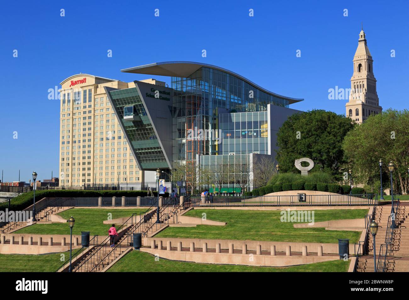Connecticut Science Center di Hartford, Connecticut, Stati Uniti d'America Foto Stock