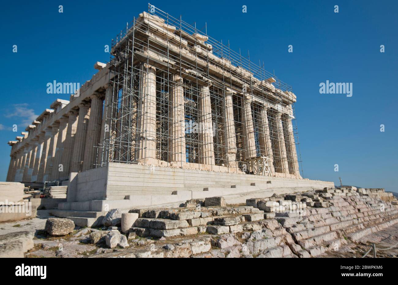 Il Partenone. Acropoli di Atene, Grecia Foto Stock