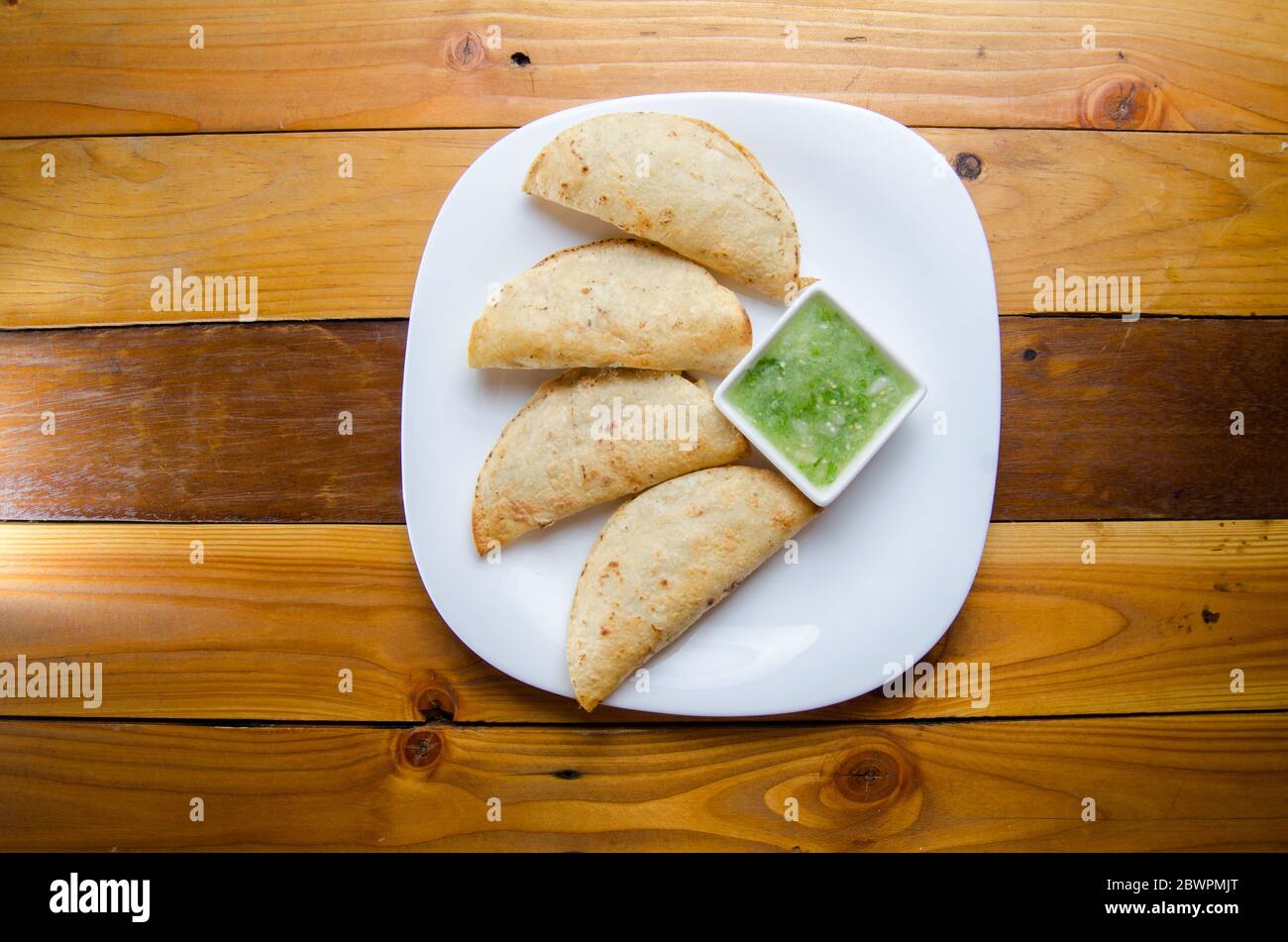 Autentici tacos messicani 'Dorados' Foto Stock