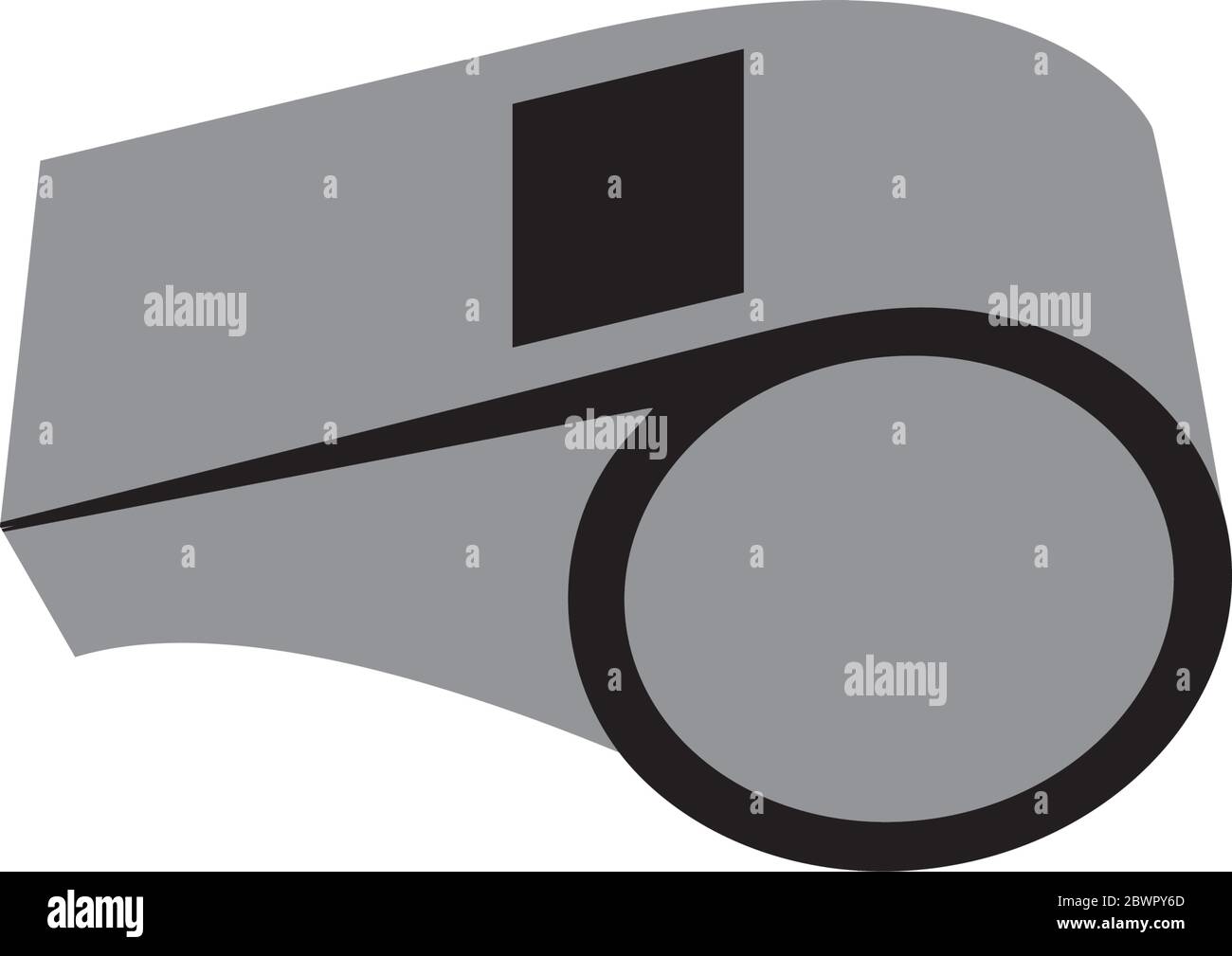 Whistle grafico disegno modello vettore isolato Illustrazione Vettoriale