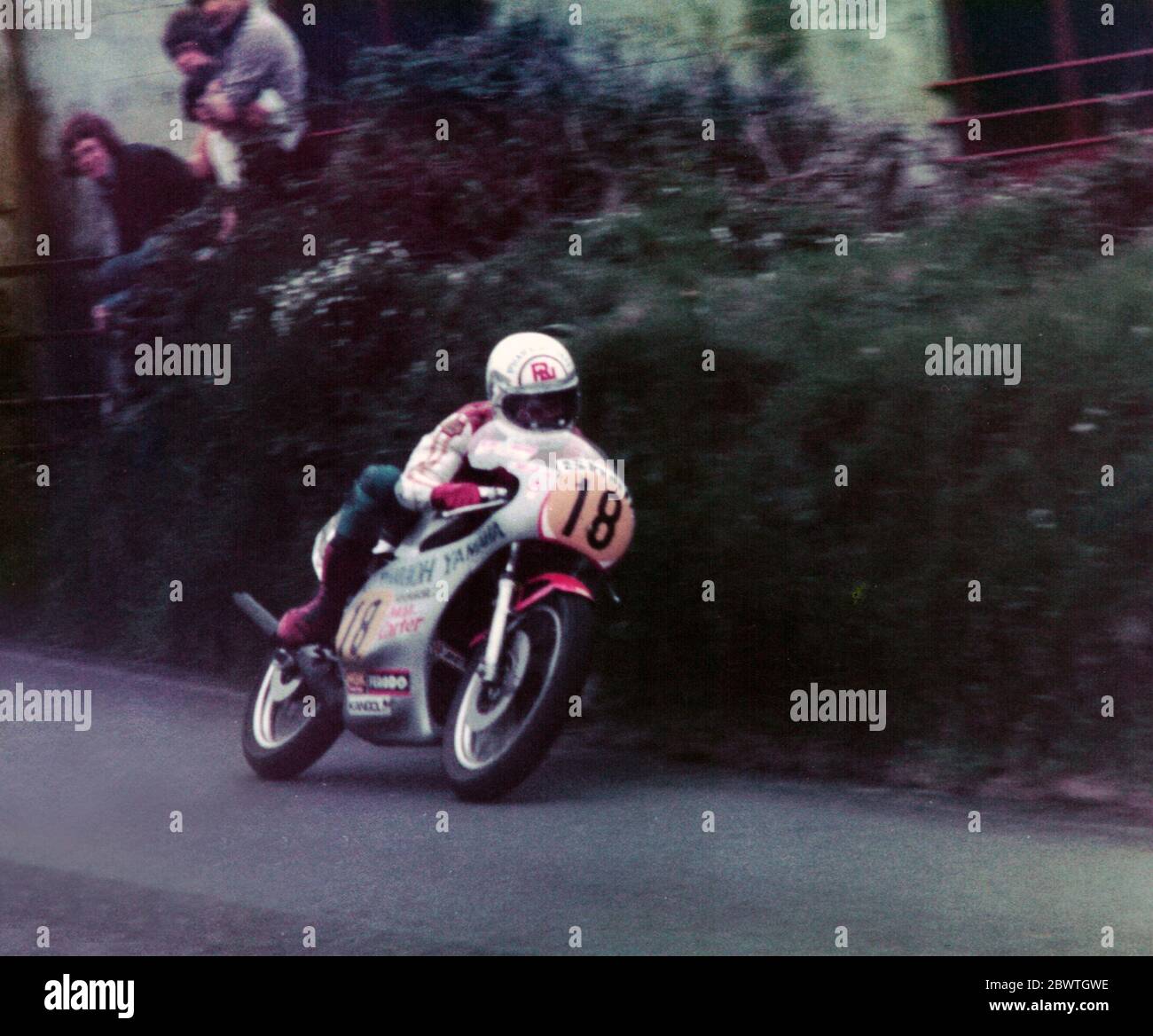 Isola di Man TT 1979, Ron Haslem Foto Stock