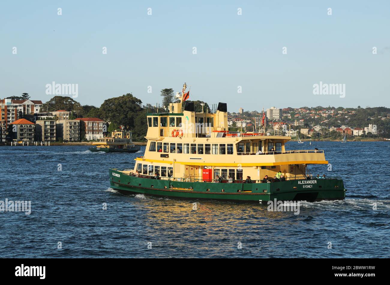 Trasporto in traghetto Alexander da Circular Quay, Sydney. Foto Stock