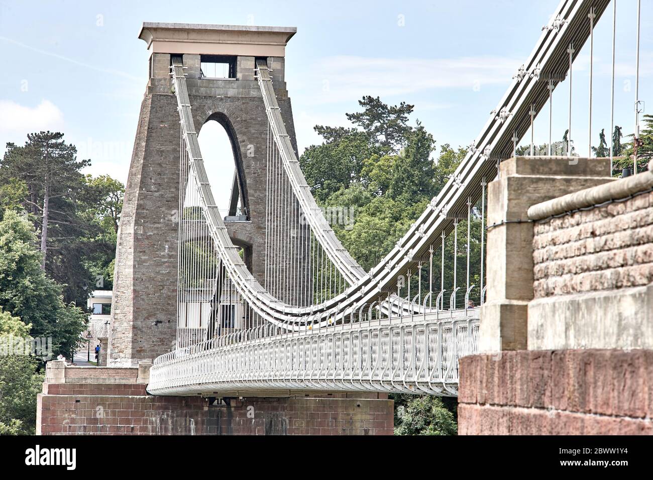 Clifton Suspension Bridge, Bristol, Inghilterra, Regno Unito Foto Stock