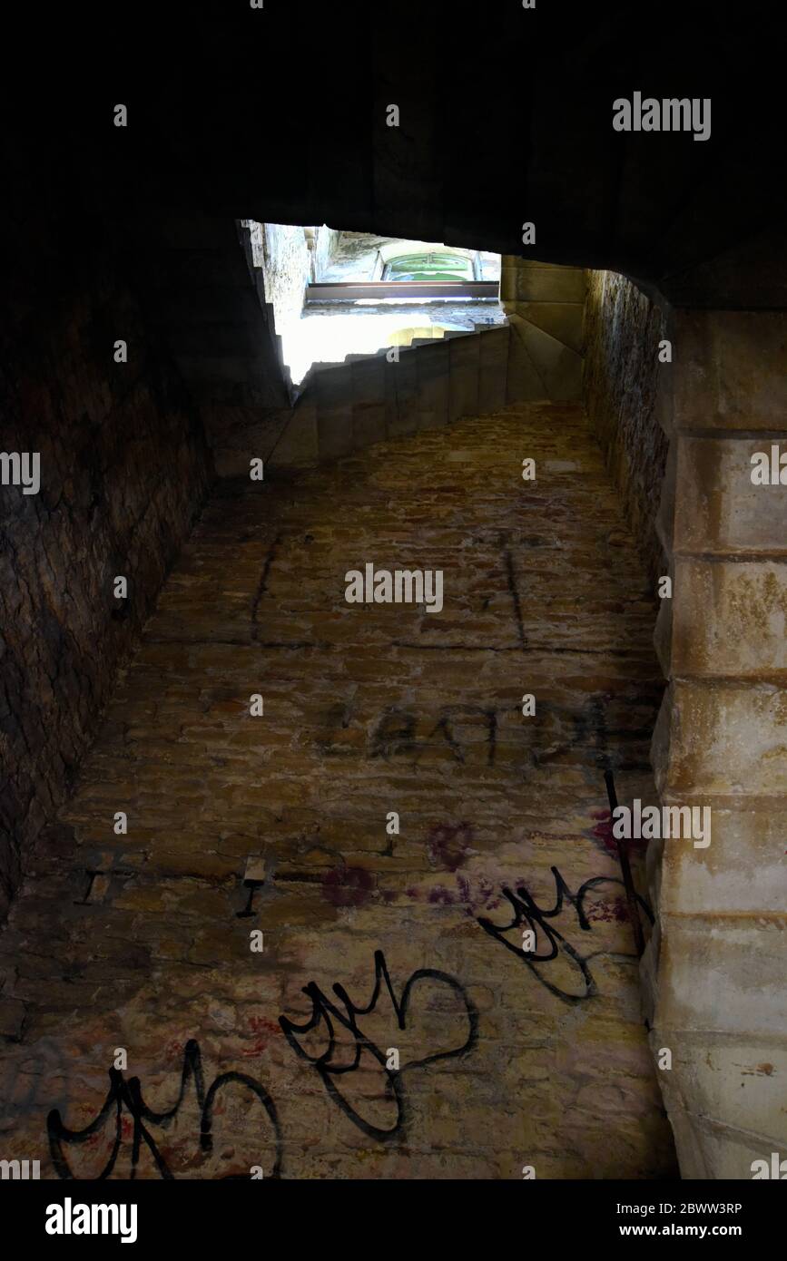 Browns (Brownes) Folly, interior, Bathford Bath e Somerset nord-est Inghilterra UK Foto Stock