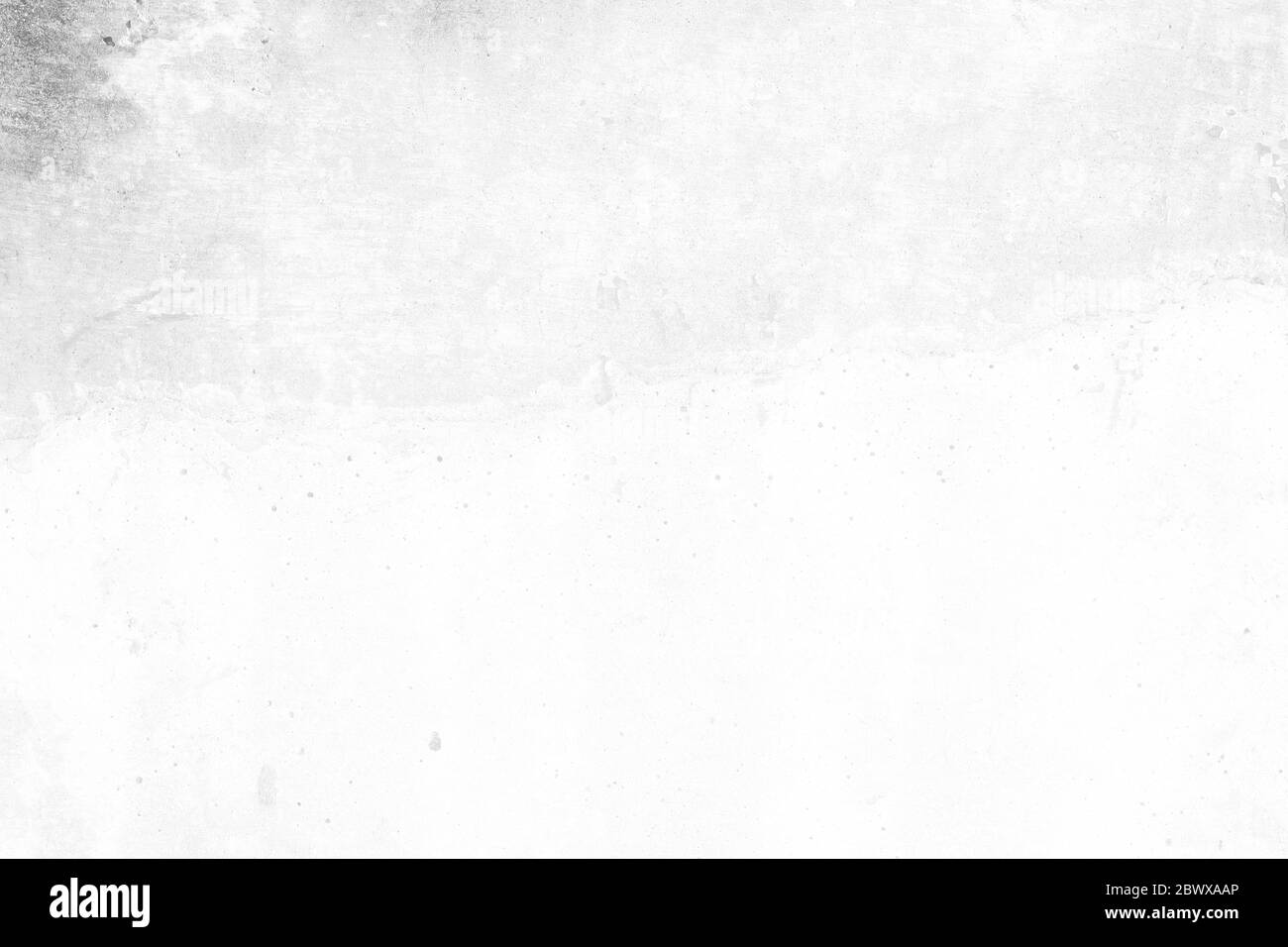 White Grunge Parete in calcestruzzo dello sfondo. Foto Stock
