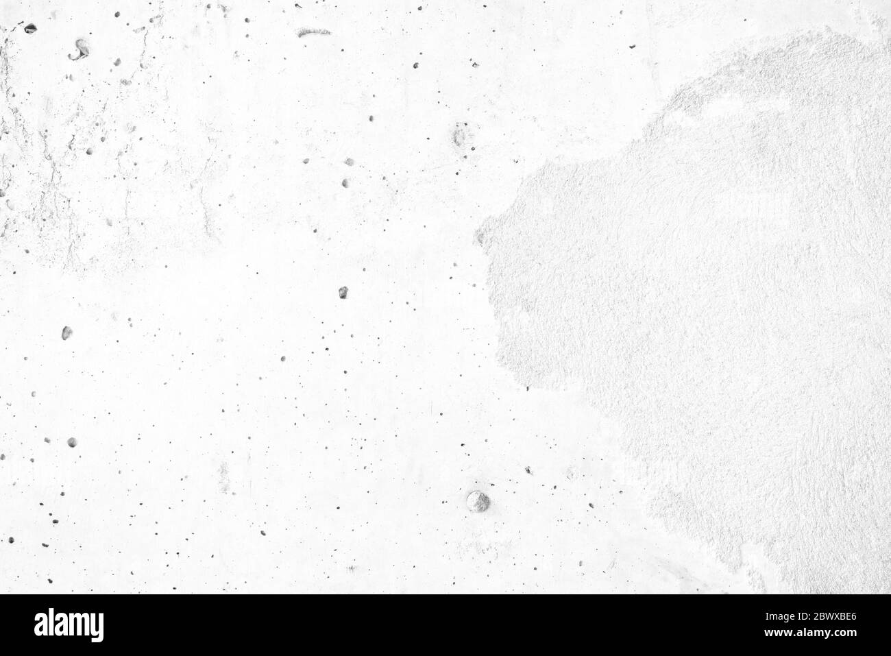 White Grunge calcestruzzo parete texture sfondo con spazio per il testo. Foto Stock