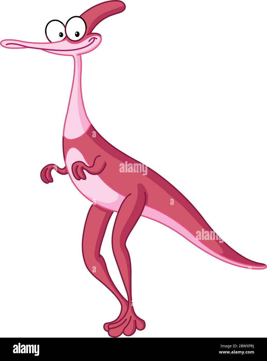 Dinosauro duckbill Illustrazione Vettoriale