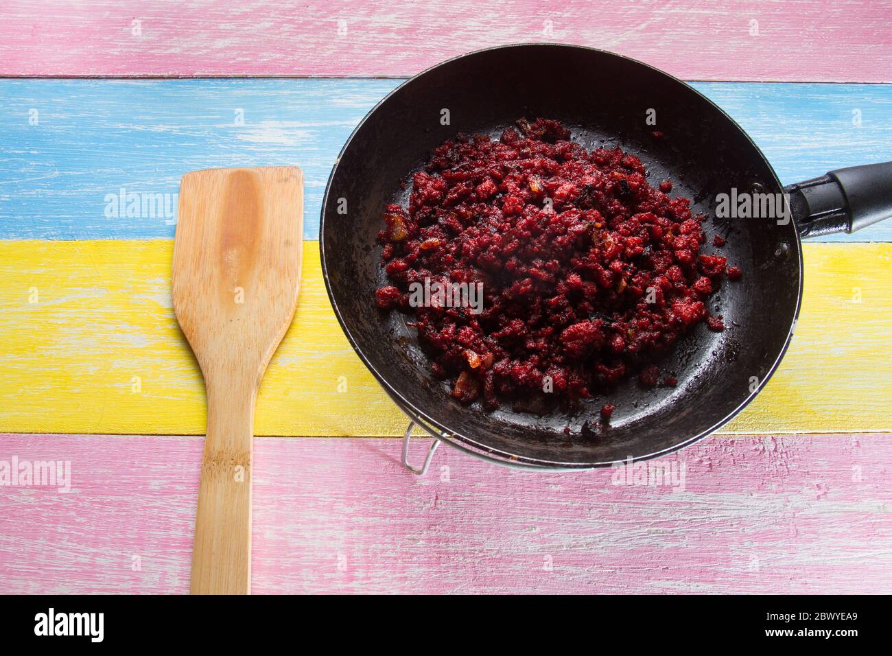 Autentico chorizo messicano Foto Stock