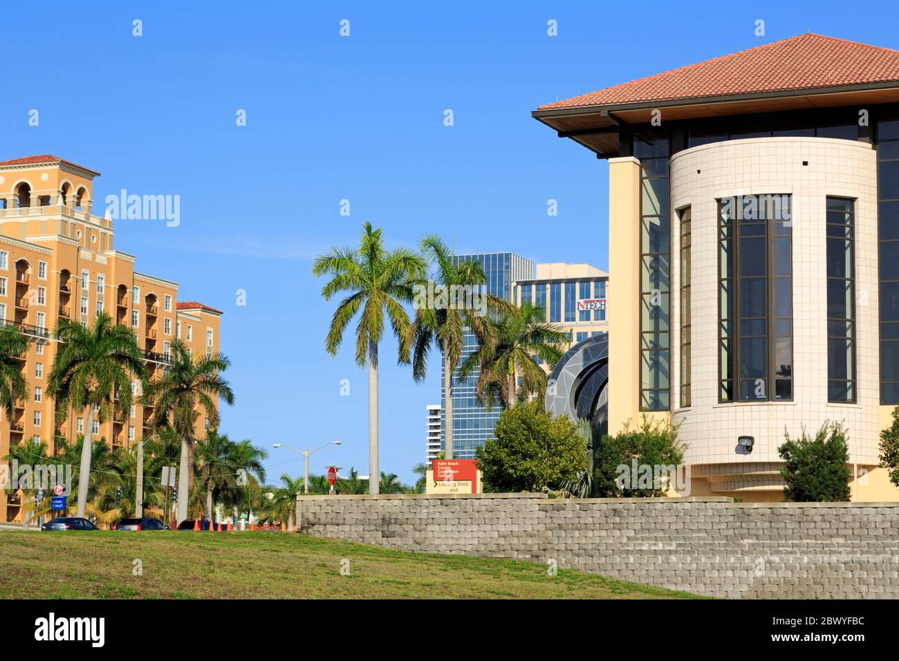 Centro convegni, West Palm Beach, Florida, Stati Uniti, Nord America Foto Stock