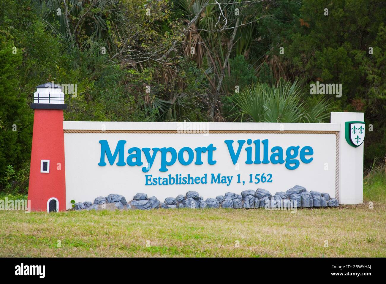 Mayport Fishing Village, Jacksonville, Florida, Stati Uniti Foto Stock