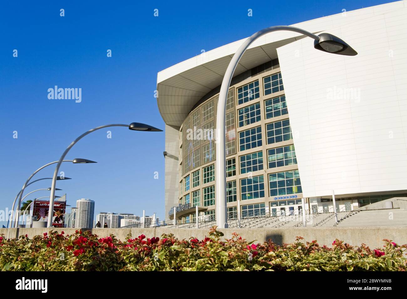 American Airlines Arena, Miami, Florida, Stati Uniti d'America Foto Stock