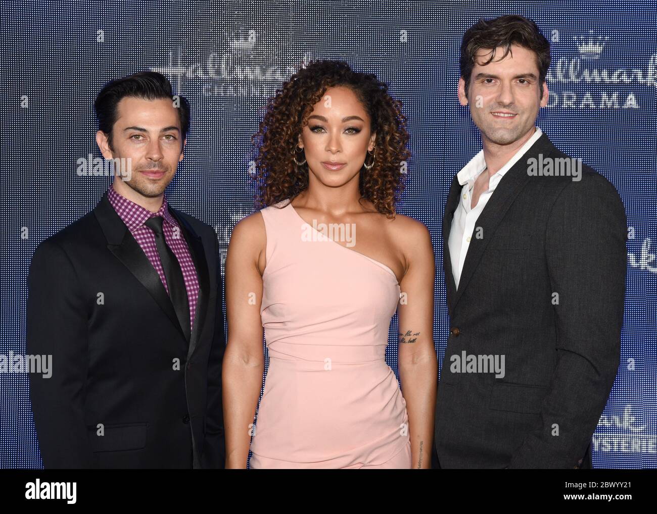 26 luglio 2019, Bevrly Hills, California, Stati Uniti: Blake Silver, Chaley Rose e Joey Fikins frequenta il canale Hallmark e Hallmark Movies & Mysteries Estate 2019 TCA a Private Residence, Beverly Hills, California il 26 luglio 2019. (Immagine di credito: © Billy Bendight/ZUMA Wire) Foto Stock