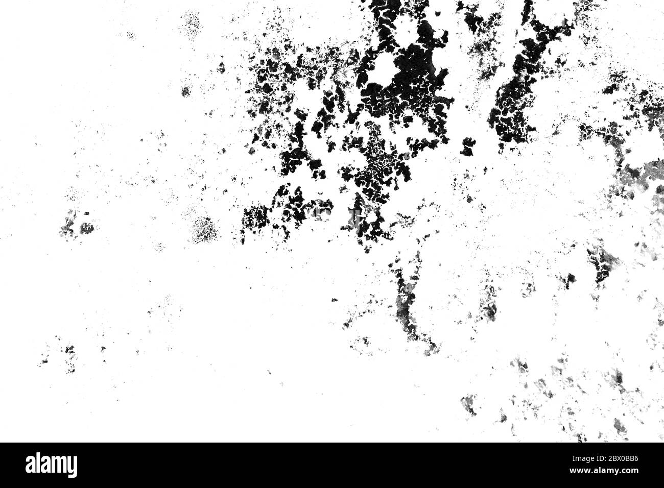Modello astratto di elementi monocromatici. L'immagine include un effetto in bianco e nero. Foto Stock