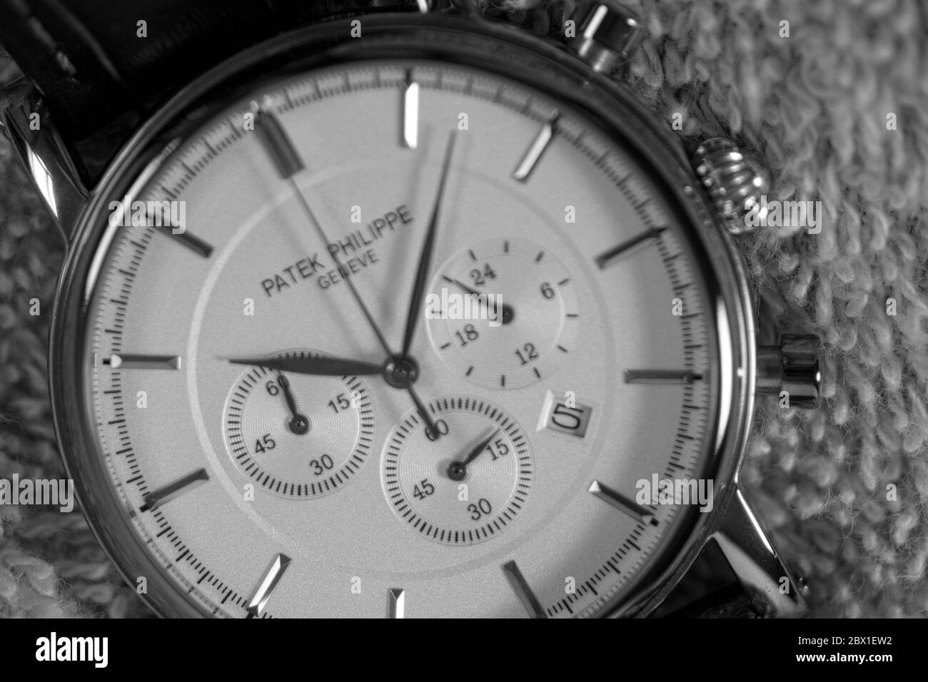 Orologio da polso Patek Philippe Mens Foto Stock