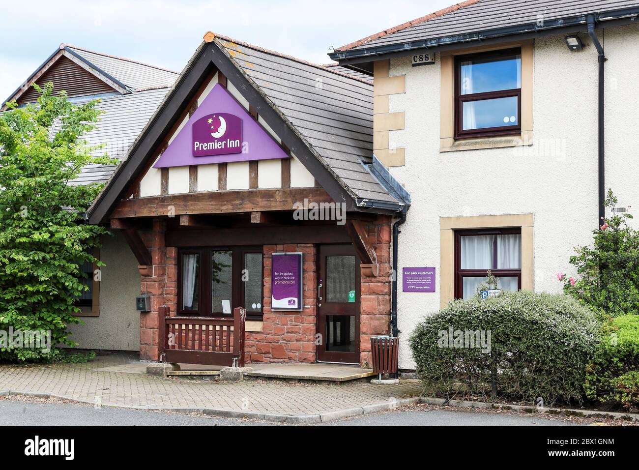 Hotel Premier Inn, Monkton, Prestwick, Ayrshire Foto Stock