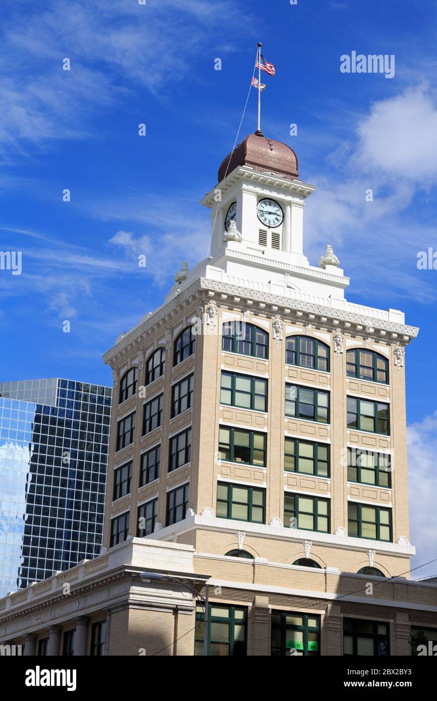 Old City Hall, Tampa, Florida, Stati Uniti, Nord America Foto Stock