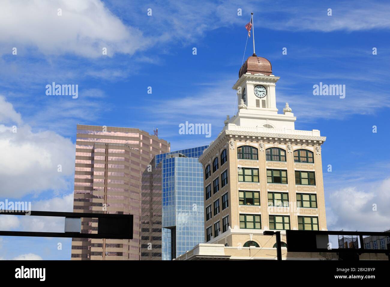 Old City Hall, Tampa, Florida, Stati Uniti, Nord America Foto Stock