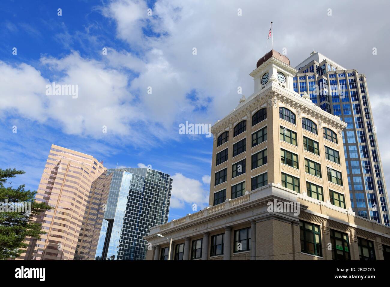 Old City Hall, Tampa, Florida, Stati Uniti, Nord America Foto Stock