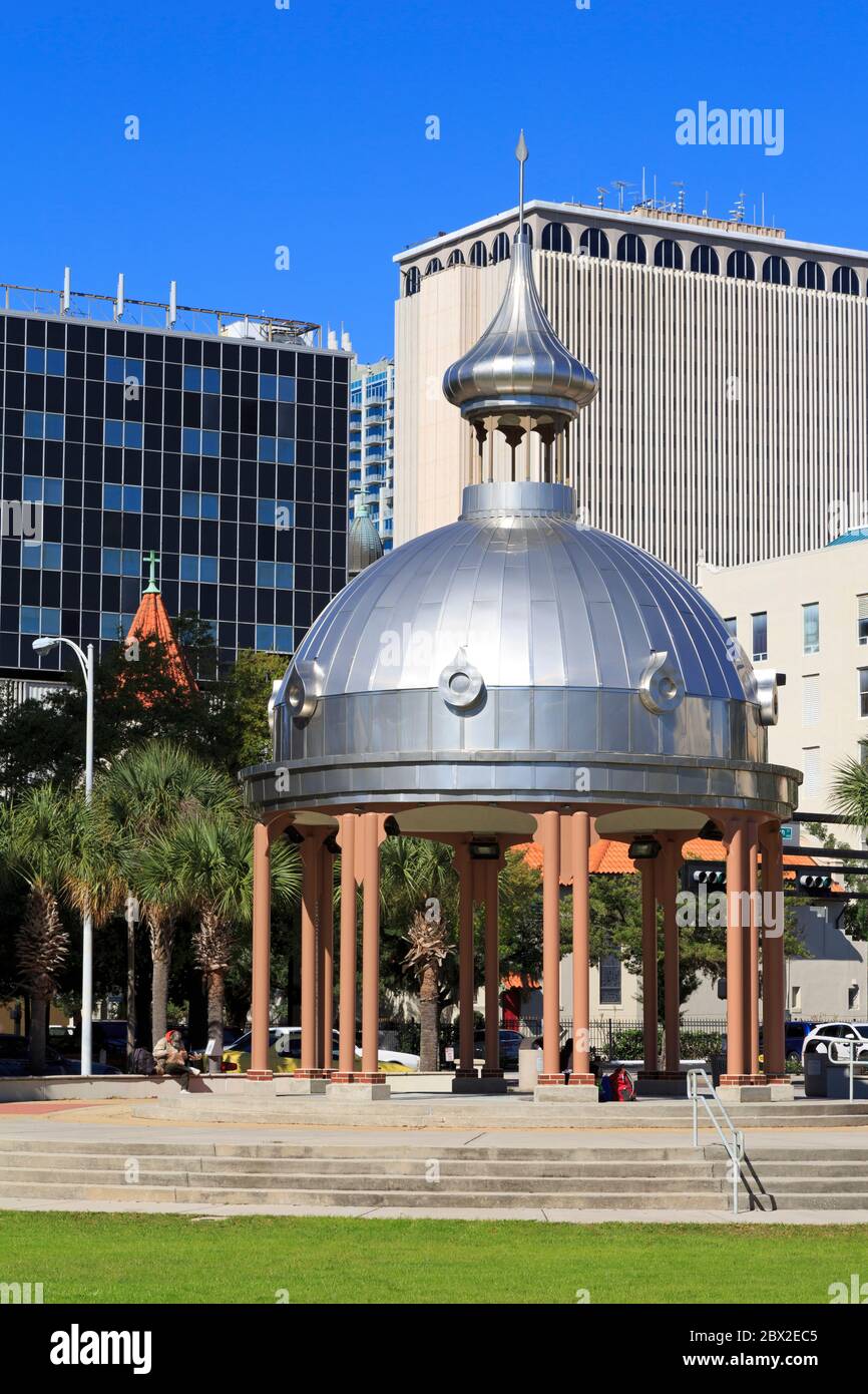 Courthouse Square, Tampa, Florida, USA, Nord America Foto Stock