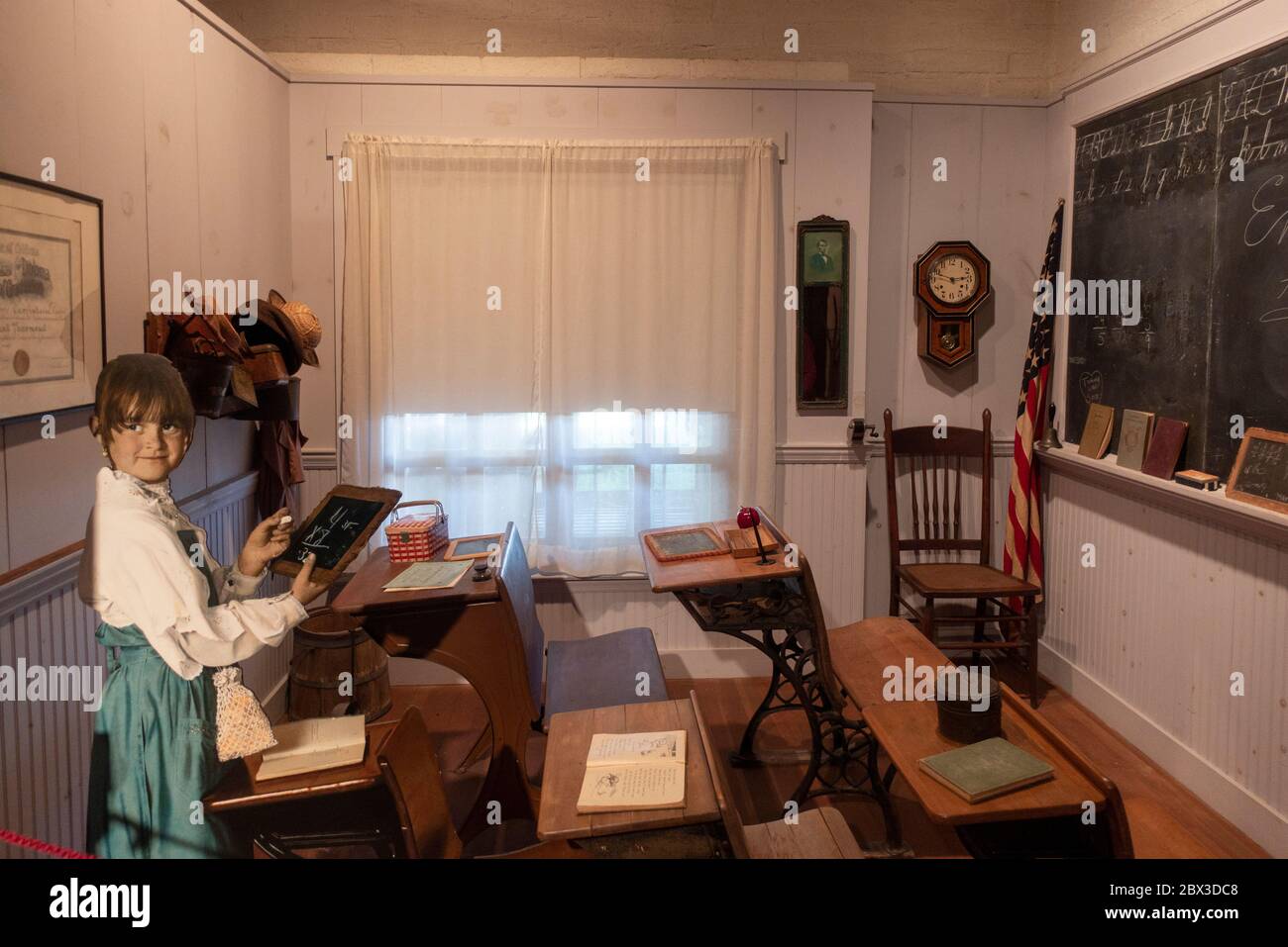 Carpinteria Valley Museo di Storia CA Foto Stock