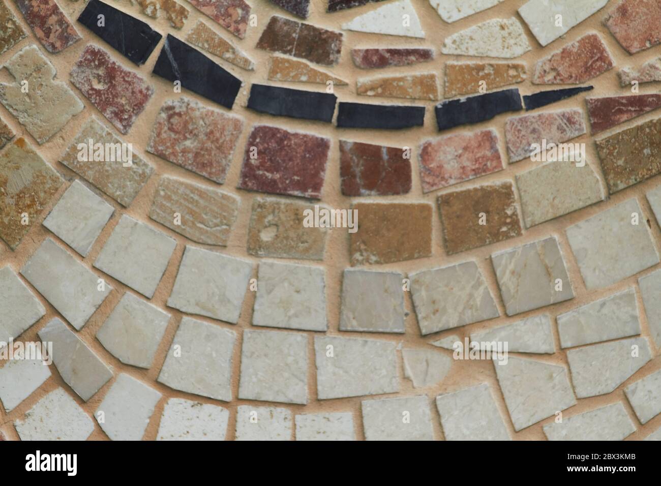Texture di beige. Sfondo con texture. Pareti decorative in gesso, decorazione esterna della facciata. Foto Stock