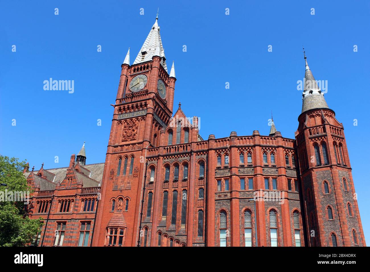 Victoria Building & Art Gallery, Università di Liverpool, Regno Unito Foto Stock