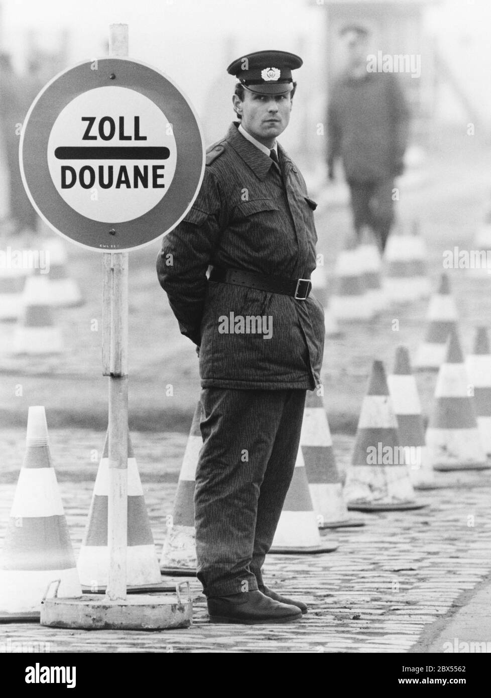 Smantellamento del confine tra la Germania occidentale e la Germania orientale dal 11/09/1989 al 1999, confine interno della Germania Foto Stock