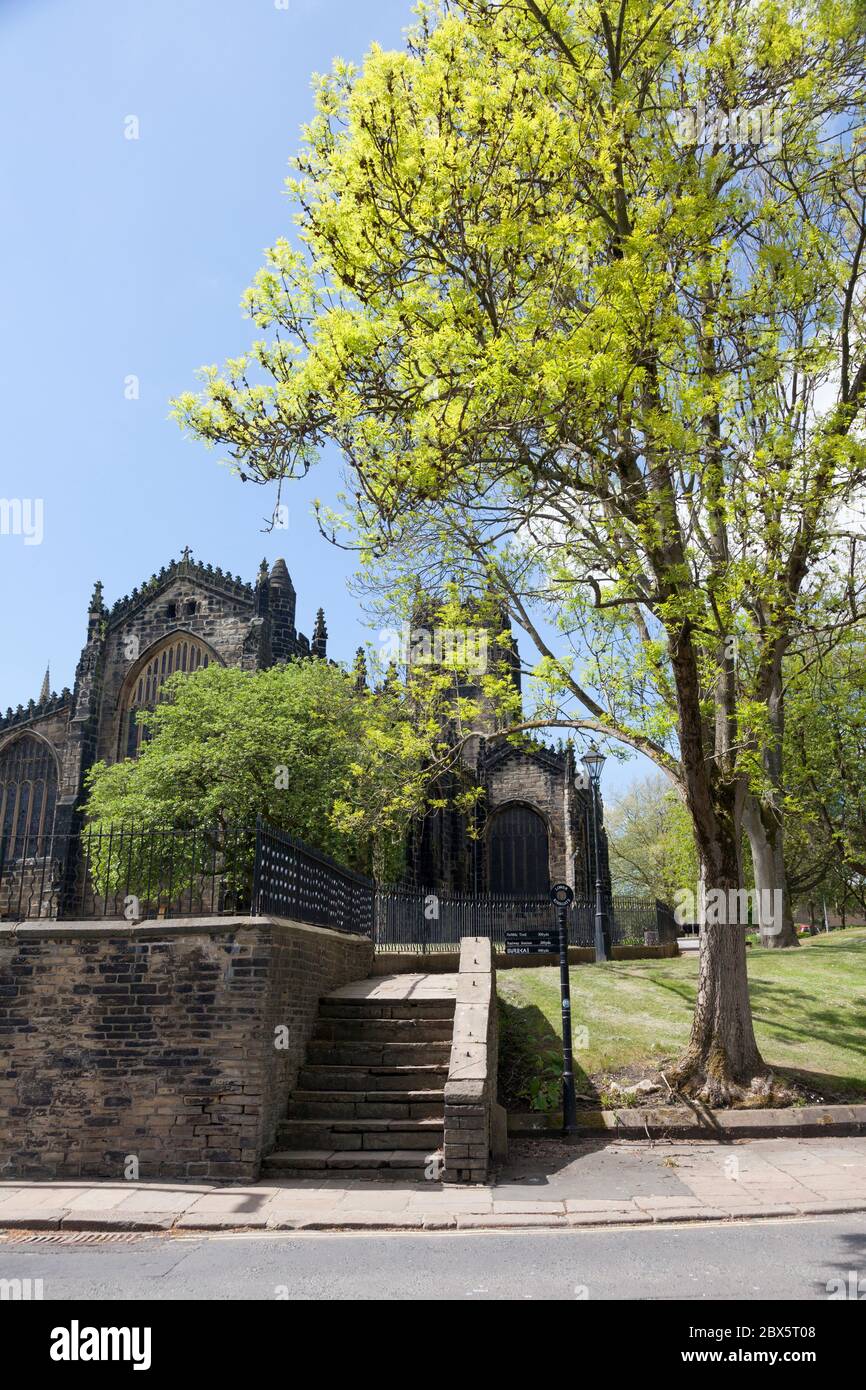 Il Minster, Halifax, West Yorkshire Foto Stock