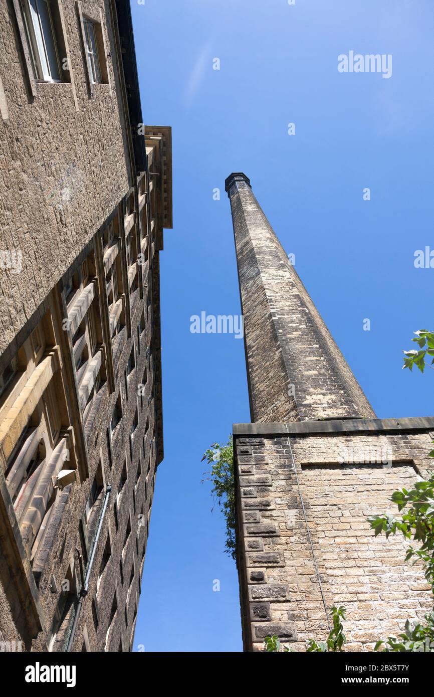 Shaw Lodge Mills, Halifax, West Yorkshire Foto Stock