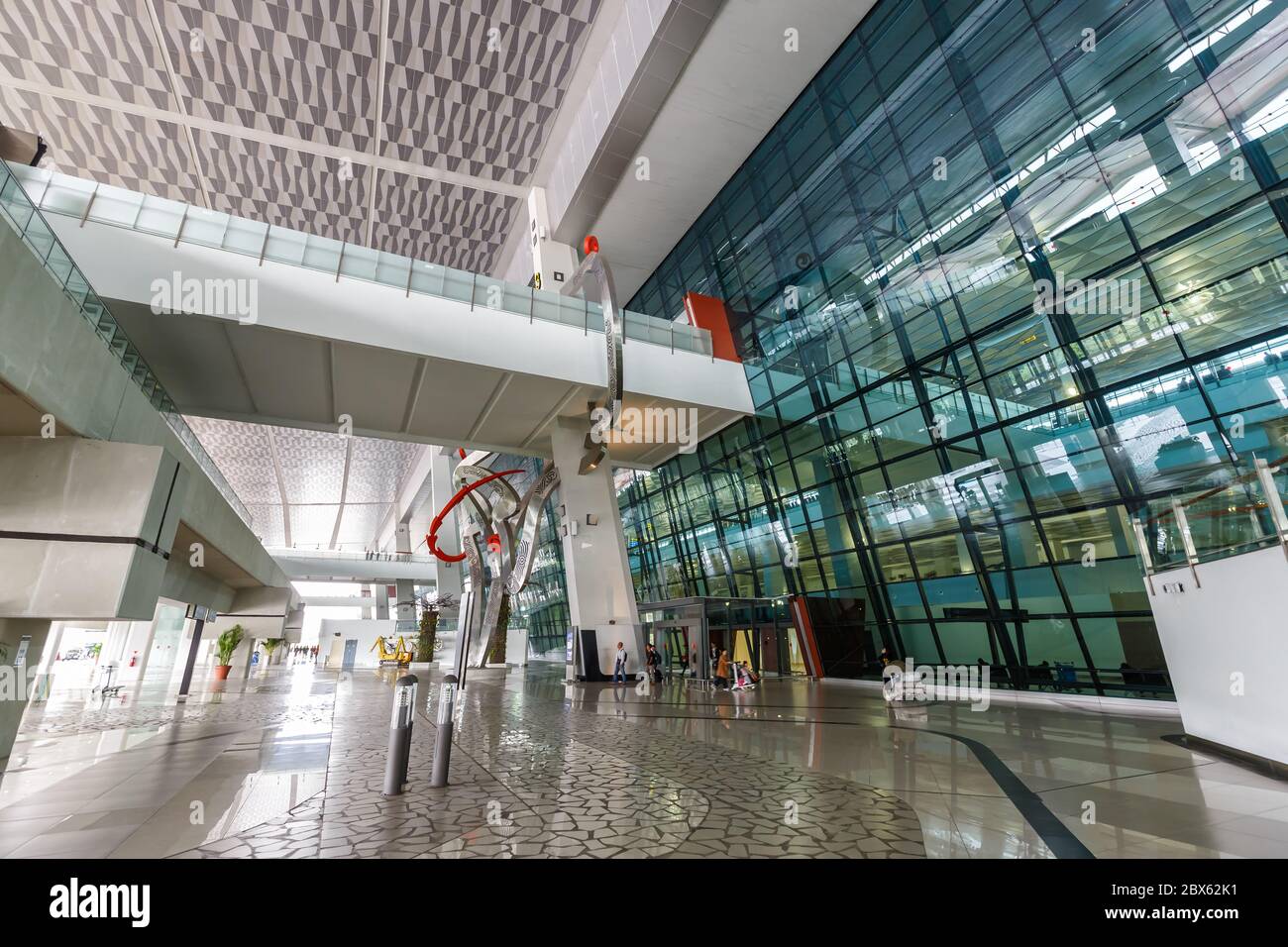 Giacarta, Indonesia 28 gennaio 2018: Terminal 3 presso l'aeroporto Soekarno-Hatta di Giacarta CGK in Indonesia. Foto Stock