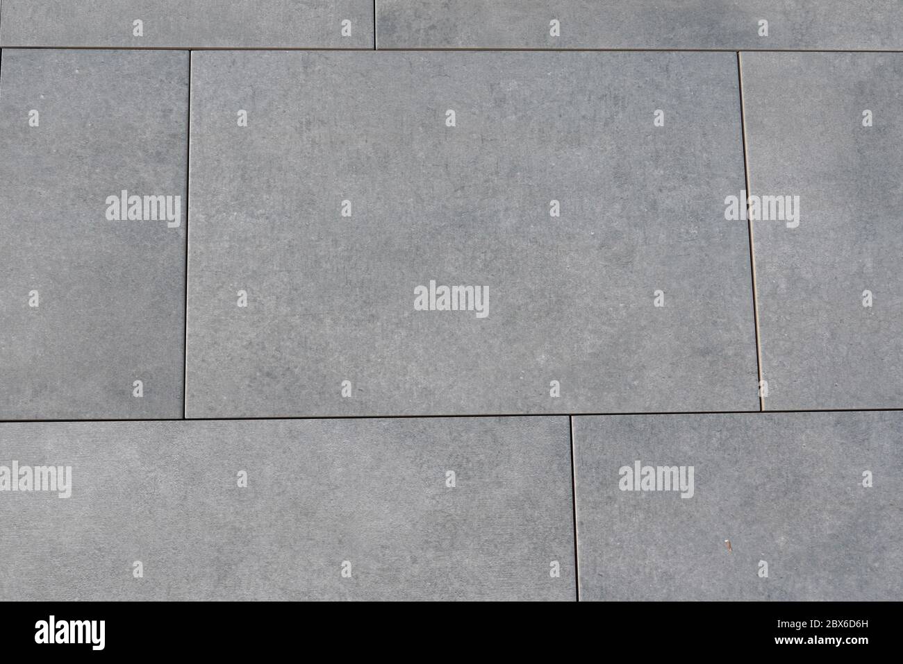 grigio pavimento piastrella sfondo grigio Foto Stock