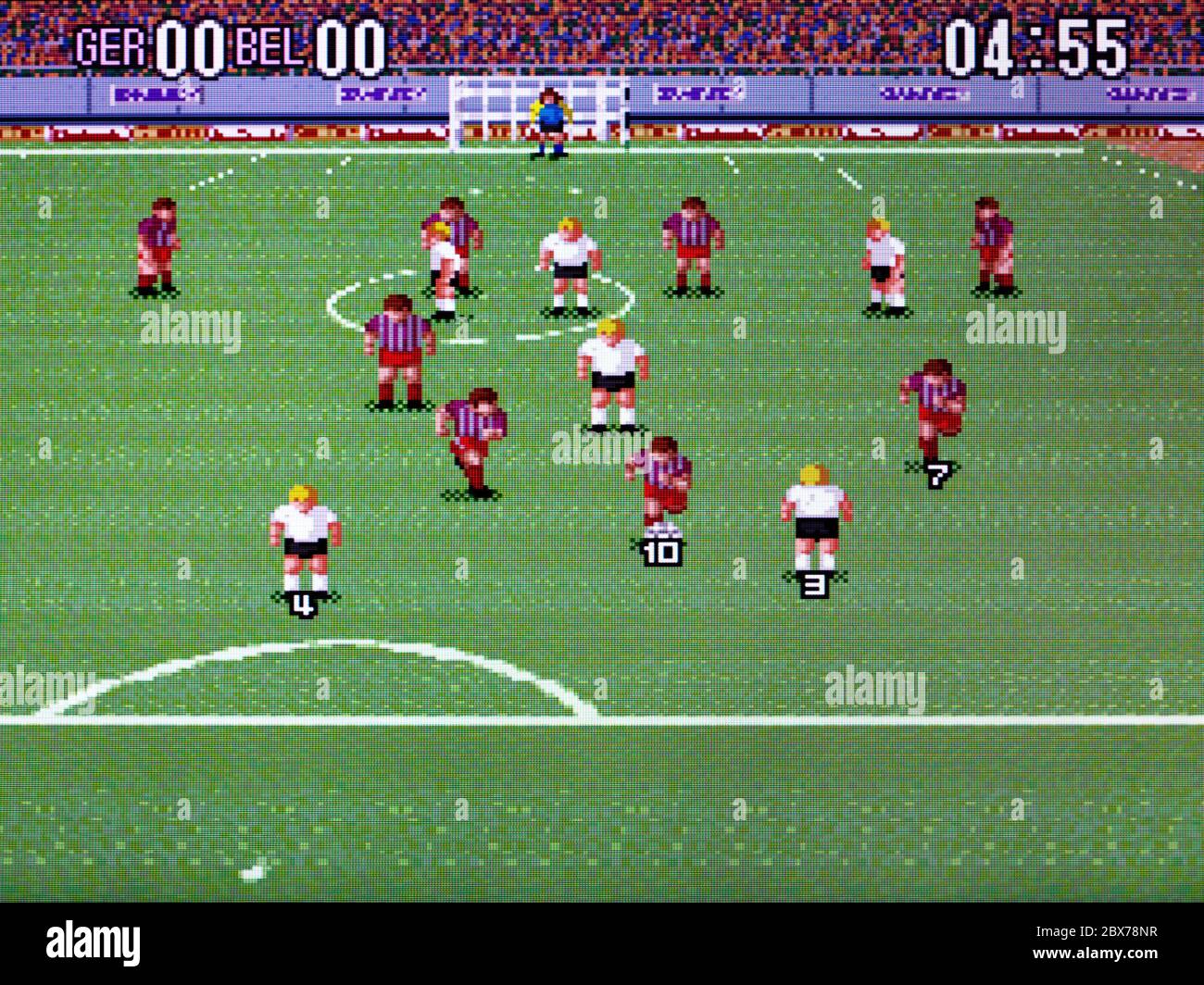 Super Soccer - SNES Super Nintendo - solo per uso editoriale Foto Stock
