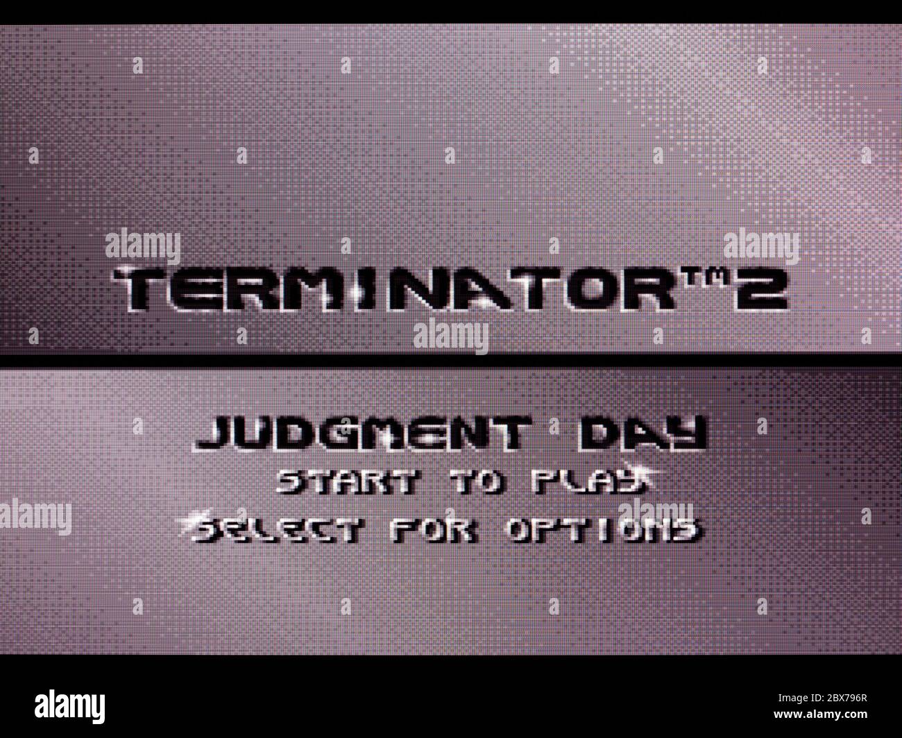 Terminator 2 Judgment Day - SNES Super Nintendo - solo per uso editoriale Foto Stock