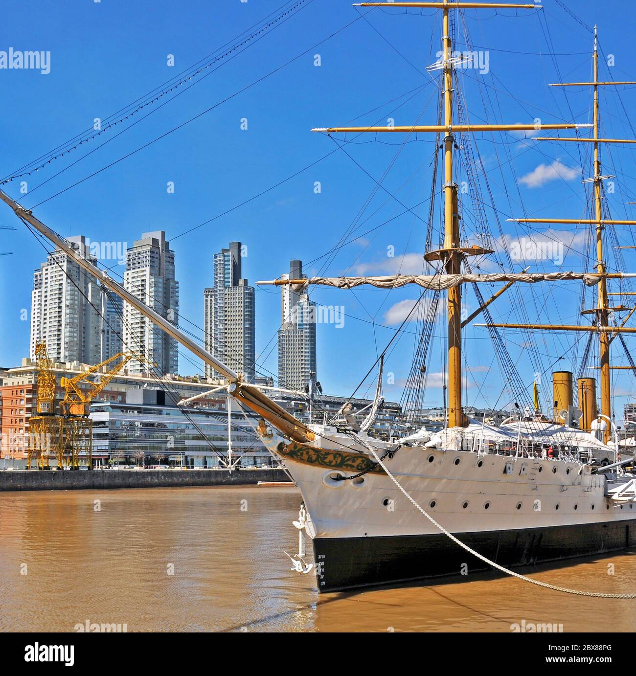 A Puerto Madero Buenos Aires, Argentina Foto Stock