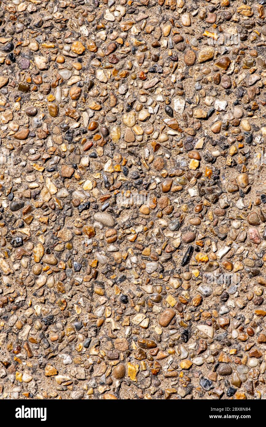 Sfondo, sfondo, vettore, disegno. Conglomerato di pietra Foto Stock