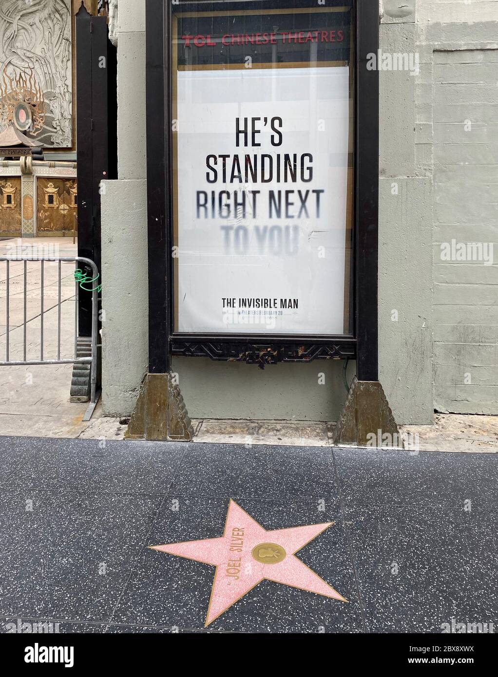 Hollywood, California, Stati Uniti. 5 Giugno 2020. Invisible Man Sign, Hollywood, California Credit: Amy Katz/ZUMA Wire/Alamy Live News Foto Stock