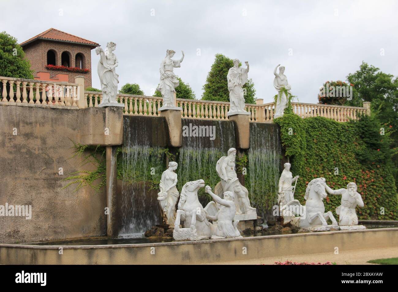 Mondo Verde Parco tropicale e giardino a Landgraaf, Paesi Bassi Foto Stock