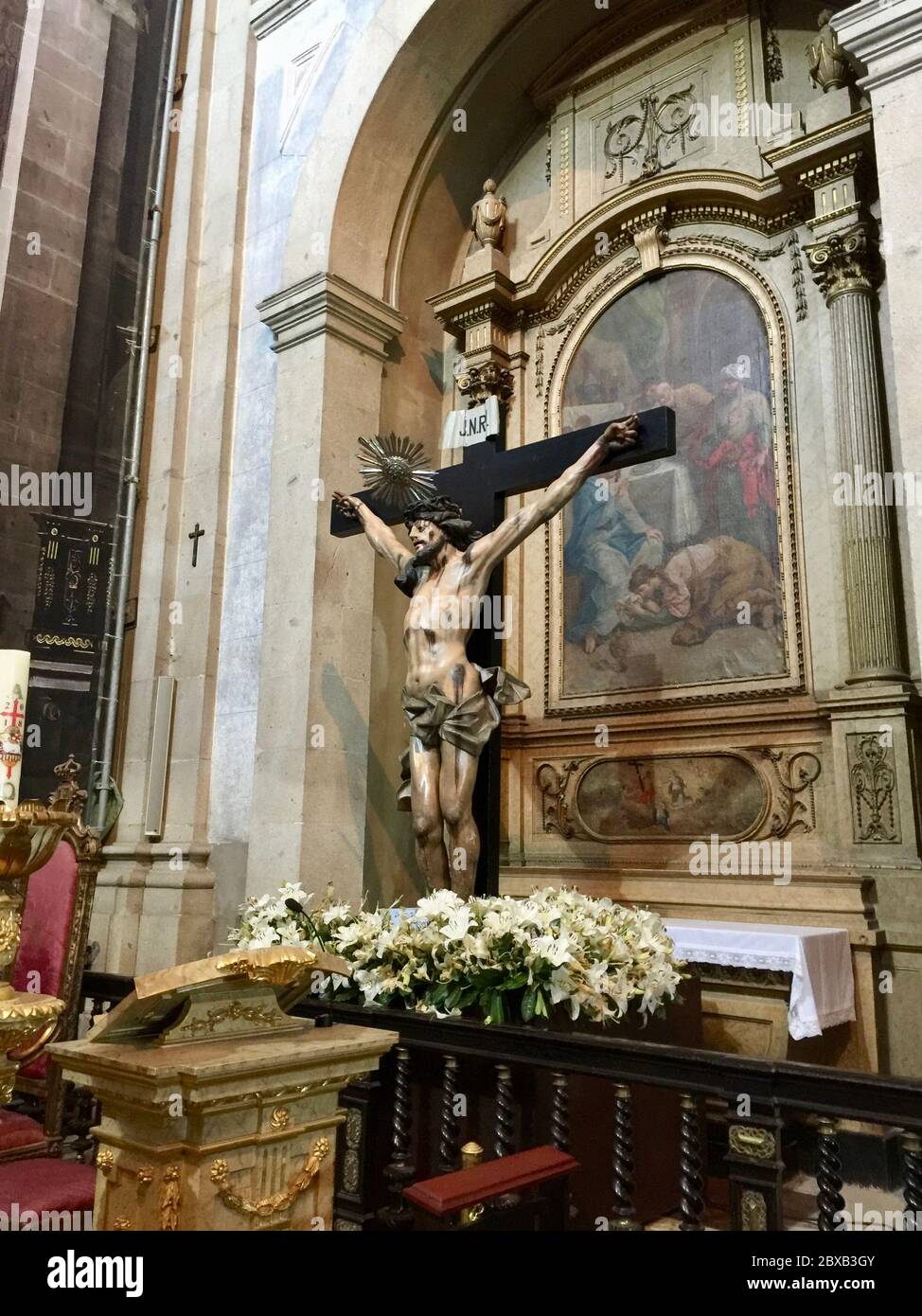 Santuario di nostra Signora di Sameiro, Braga, Portogallo. Foto Stock