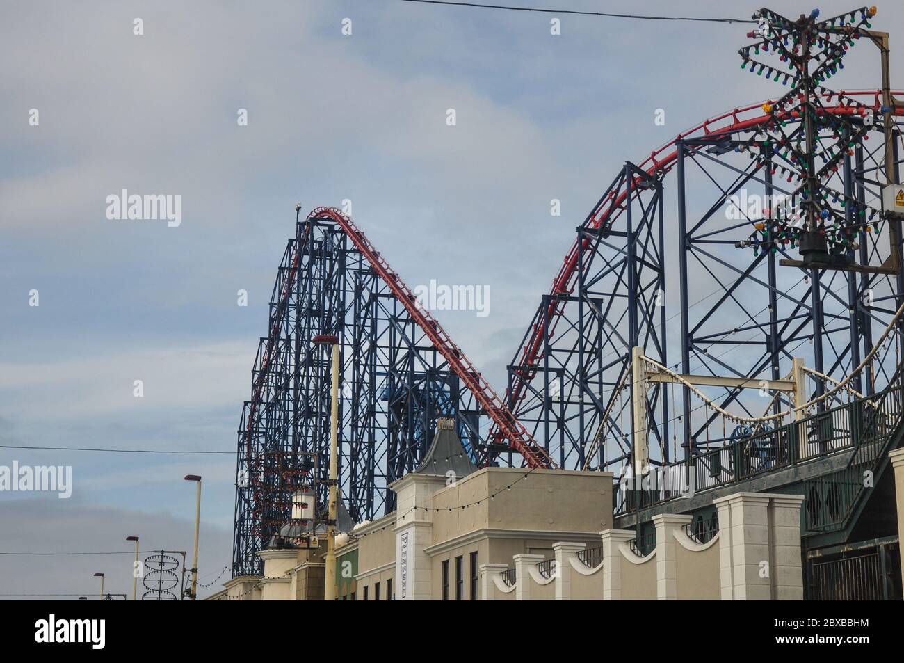 The Big One, Blackpool, Inghilterra Foto Stock