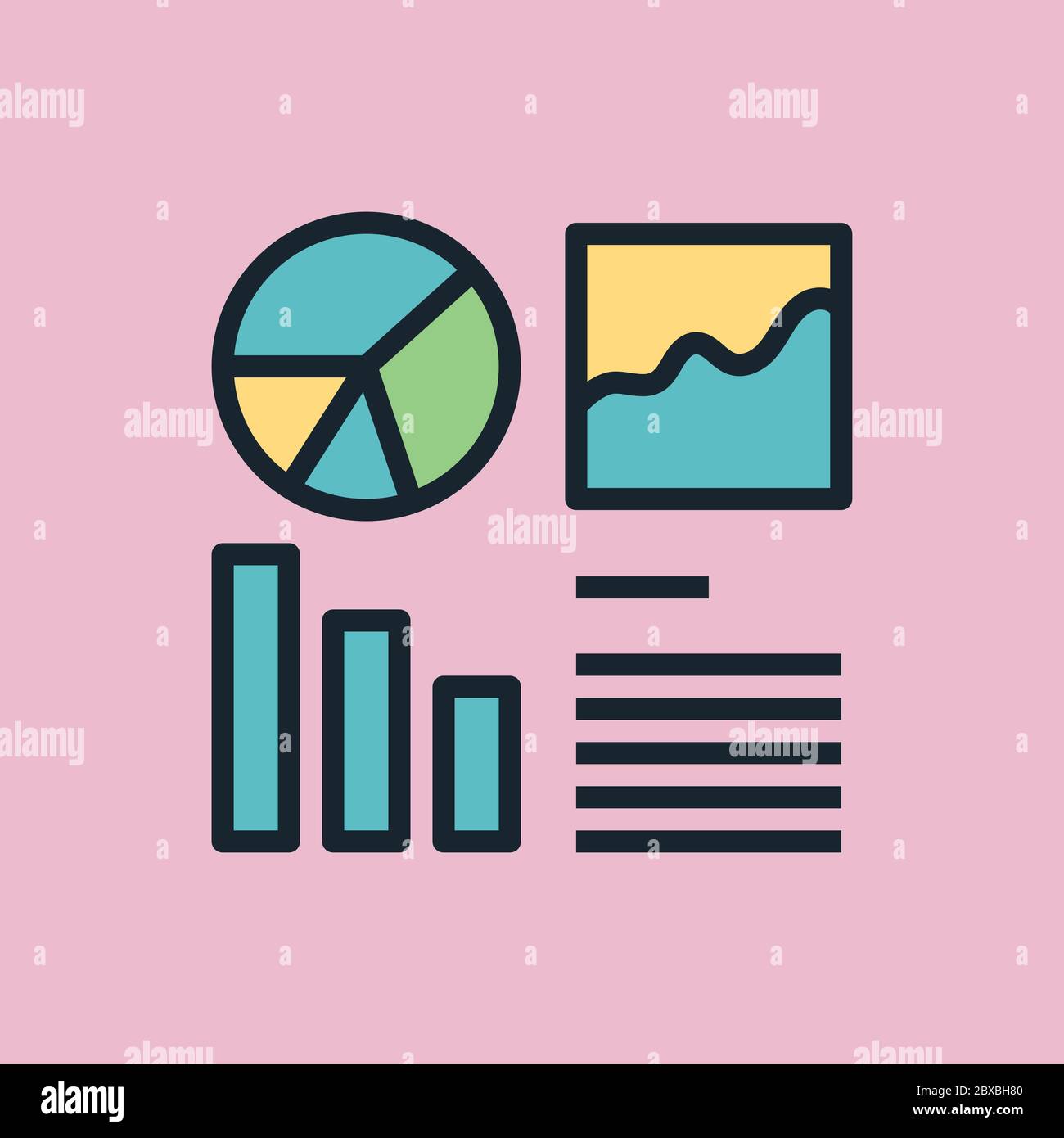 Analisi. Illustrazione del concetto di marketing digitale, banner stile lineare dal design piatto. Utilizzo per newsletter via e-mail, intestazioni, post di blog, stampa e altro ancora. Illustrazione Vettoriale Analisi. Illustrazione del concetto di marketing digitale, banner stile lineare dal design piatto. Utilizzo per newsletter via e-mail, intestazioni, post di blog, stampa e altro ancora. Illustrazione Vettoriale