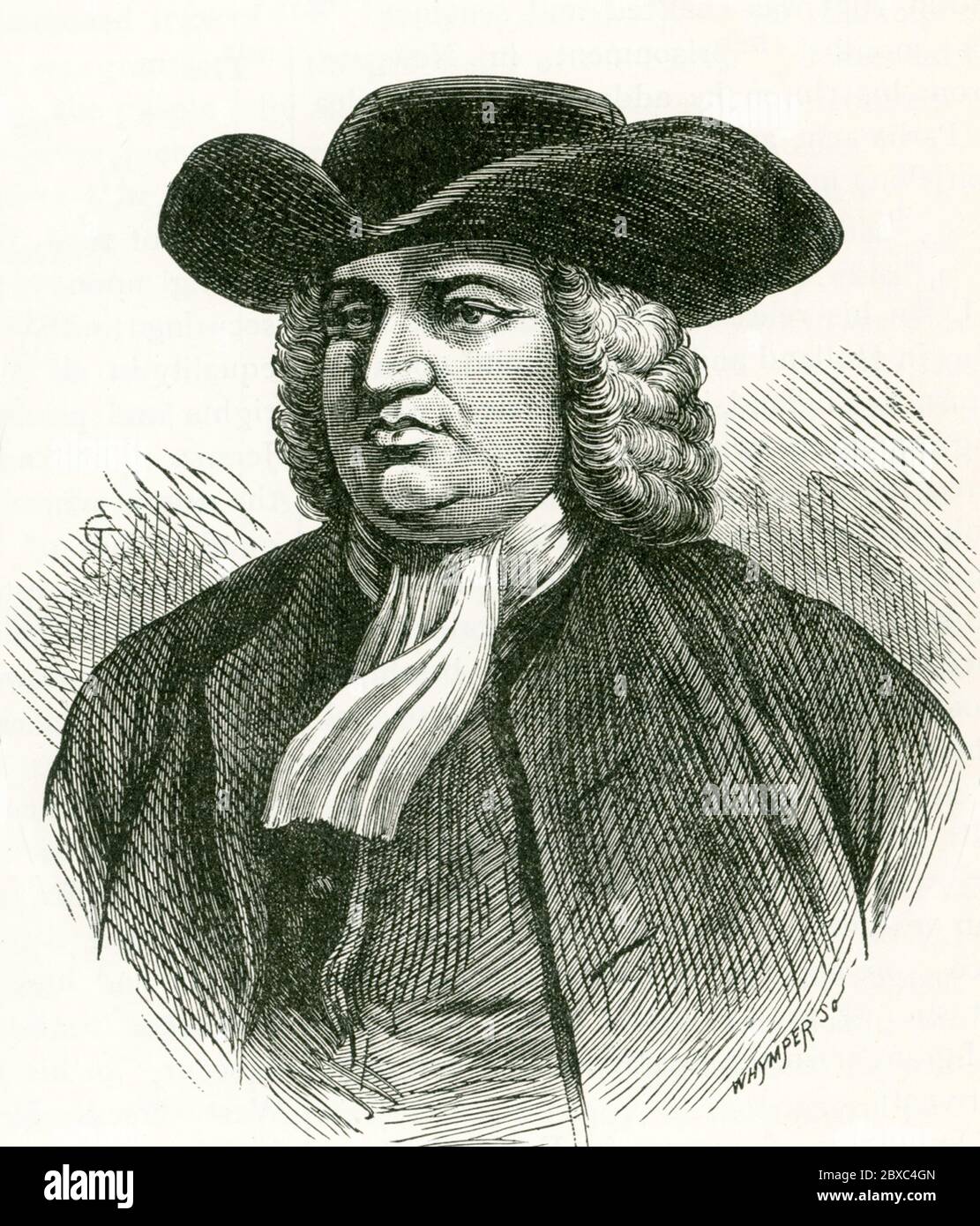 Il Quaker inglese William Penn (1644–1718), fondatore della Pennsylvania, incontra i nativi americani nel 1681 per discutere l'accordo sul trattato relativo alla provincia della Pennsylvania. Foto Stock
