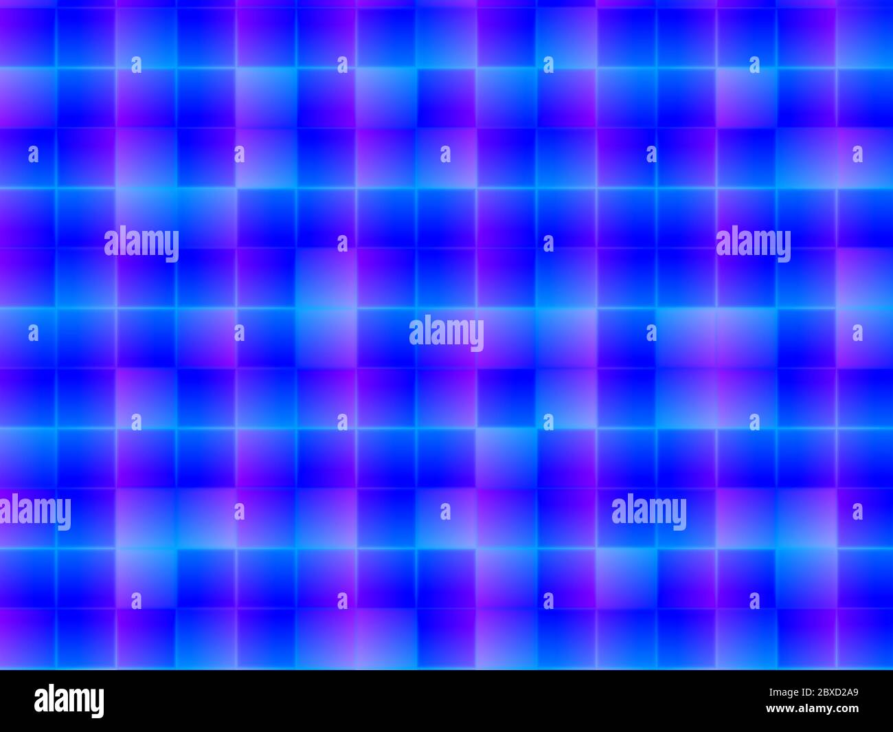 Sfondo pubblicitario astratto, viola blu, presentazione geometrica matrice matematica, pattern Foto Stock