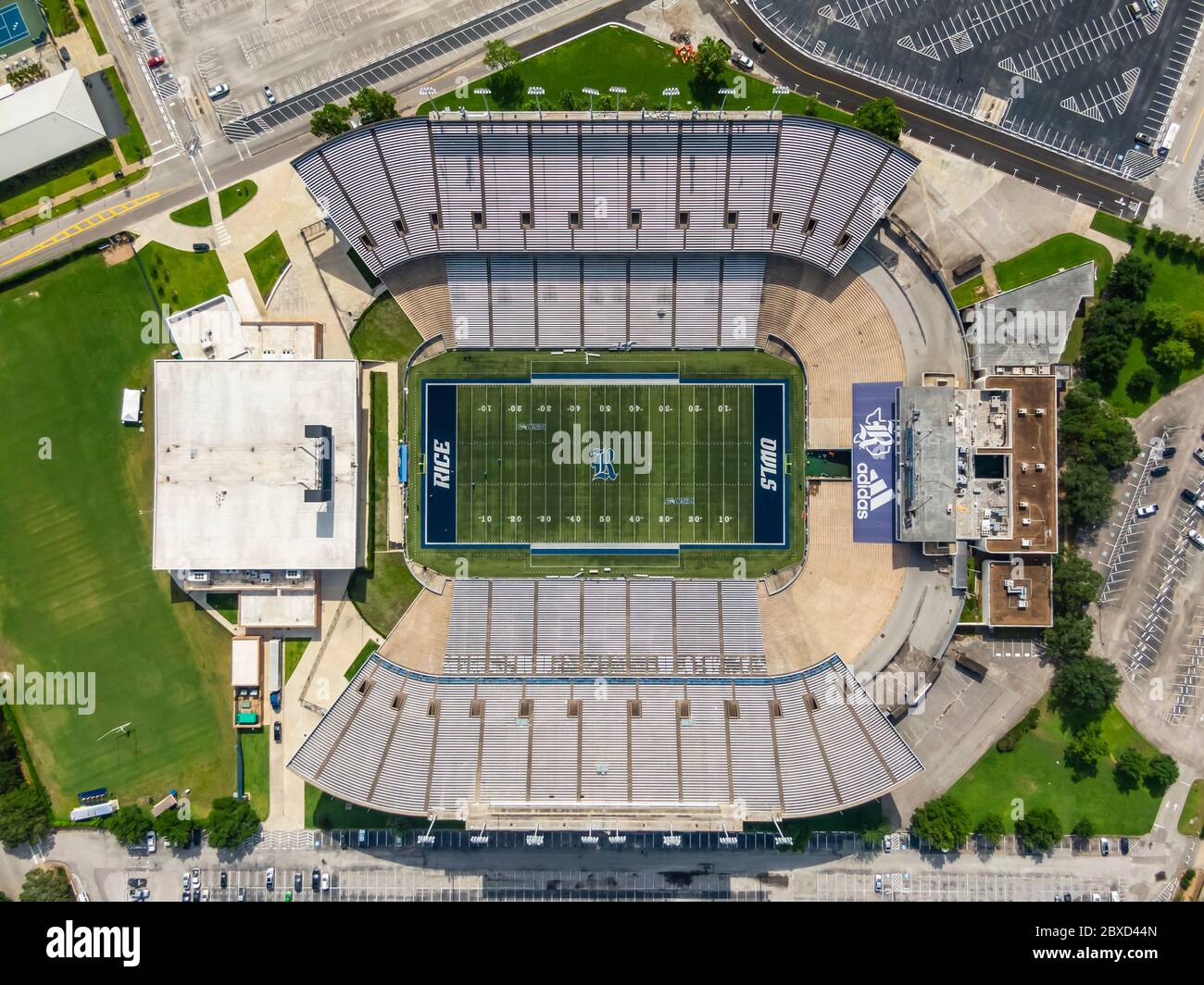 Houston, Texas, Stati Uniti. 29 maggio 2020. 29 maggio 2020 - Houston, Texas, USA: Il Rice Stadium è uno stadio di football americano situato nel campus della Rice University di Houston, Texas. Credit: Walter G Arce Sr Grindstone Medi/ASP/ZUMA Wire/Alamy Live News Foto Stock