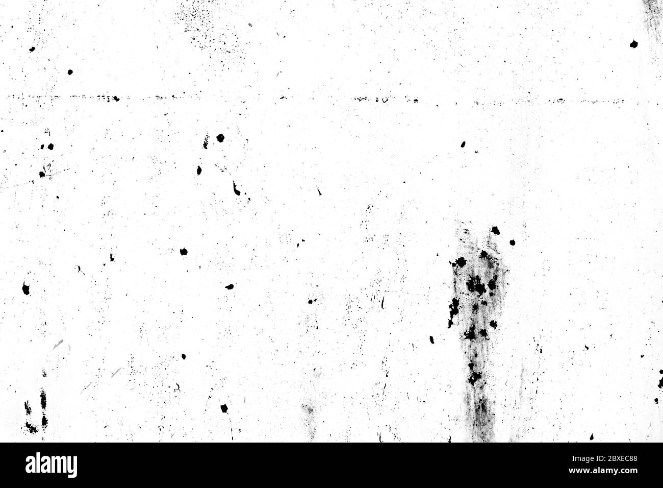 grunge metallo e polvere graffiare sfondo nero e bianco texture Foto Stock